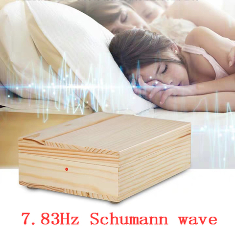 Wood version high power FM 7.83Hz Schumann wave generator energy to improve sleep soothing and improve sound quality ► Photo 1/3