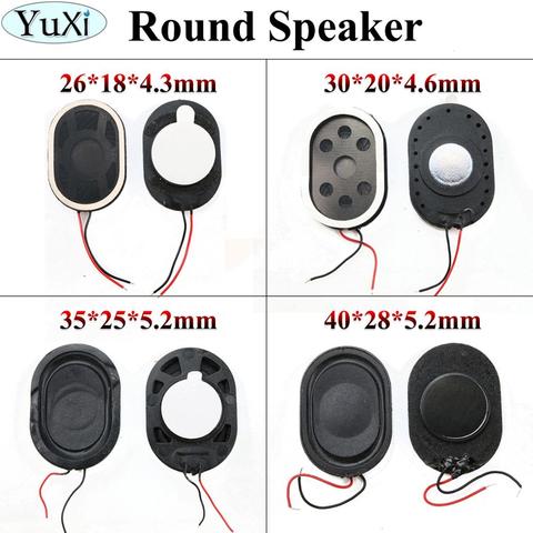 YuXi 1pcs Round Speaker 26mm 30mm 35mm 40mm Loud Speakers Mobile Phone Small Loudspeaker Audio ► Photo 1/5