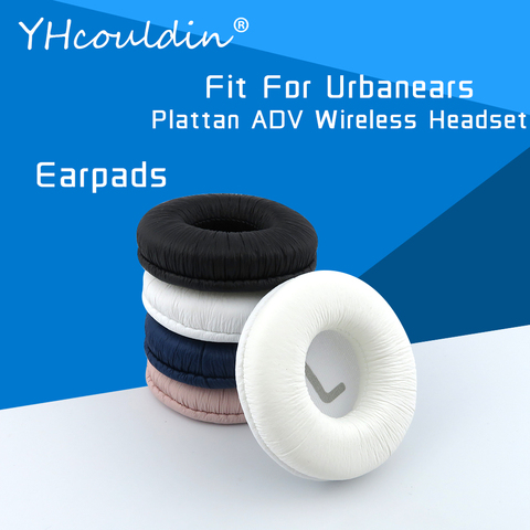 Earpads For Urbanears Plattan ADV Wireless Headset Accessaries Replacement Ear Cushions Wrinkled Leather Material ► Photo 1/6