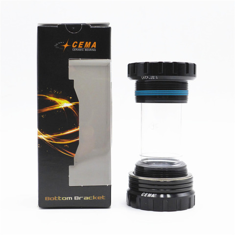 CEMA BSA 68/73mm Road Mountain Bike MTB Threaded Ceramic Bearing Bottom Bracket For SRAM/SHIMANO crankset ► Photo 1/5