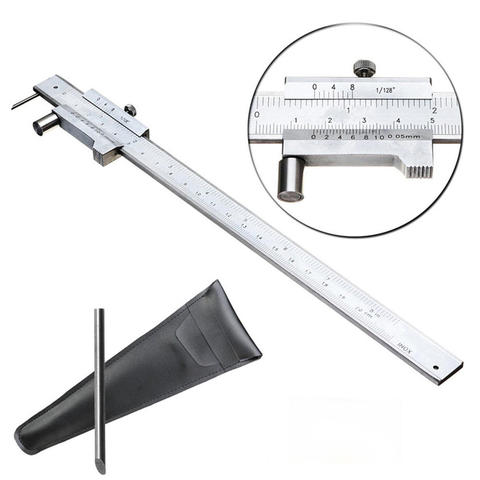 0-200mm Marking Vernier Caliper With Carbide Scriber Stainless Steel Parallel Marking Vernier Caliper Marking Gauge Tool ► Photo 1/6