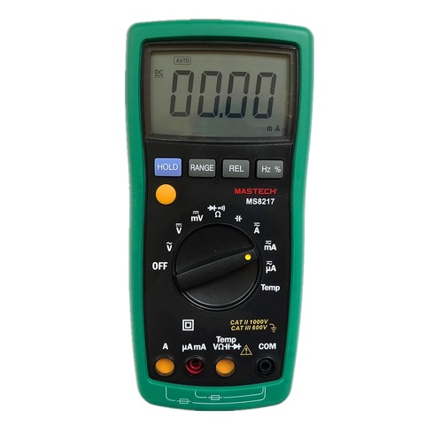 Mastech MS8217 Digital Multimeter Meter AC/DC Voltage AC/DC Current Resistance Capacitance Tester with Temperature Measurement ► Photo 1/6