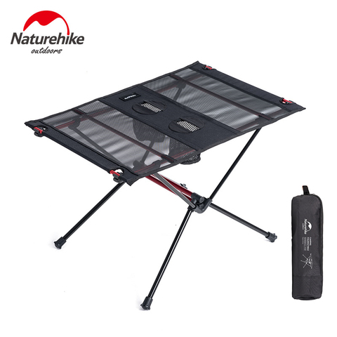 Naturehike Lightweight Collapsible Aluminum Portable Roll Up Outdoor Folding Camping Table Foldable Picnic Table NH19Z027-Z ► Photo 1/6