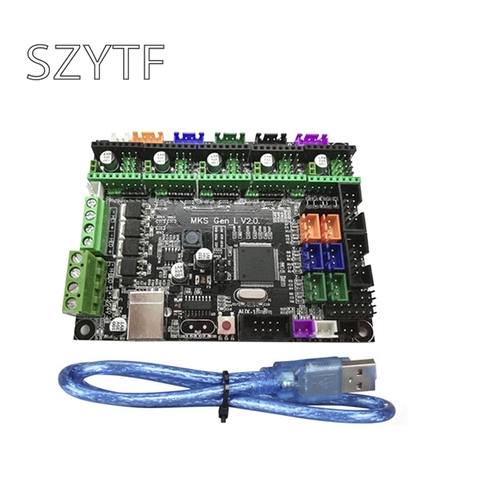 3D Printer System Board MKS Gen-L V2.0 Cost Compatible Ramps Open Marlin ► Photo 1/4
