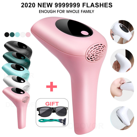 2022 New 999999 Flashes Laser Epilator Painless IPL Photoepilator Hair Removal depiladora Permanent LCD Display Epilator ► Photo 1/6