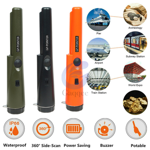 2022 Pinpointing Metal Detector GP-pointer Hand Held Metal Detector Static Alarm with Bracelet ► Photo 1/6