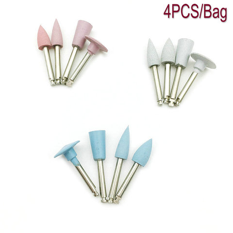 4pcs Mix RA Grinding Heads Dental Polishing Teeth Polishing Tool for Low-speed Teeth Machine Polishing Whitening Product ► Photo 1/6