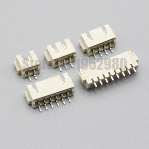 50PCS XH2.54 Connector SMD Horizontal Socket 2.54mm Pitch Pin Header 2/3/4/5/6/7/8/9/10/11/12/13/14P for PCB Soldered Type ► Photo 1/6