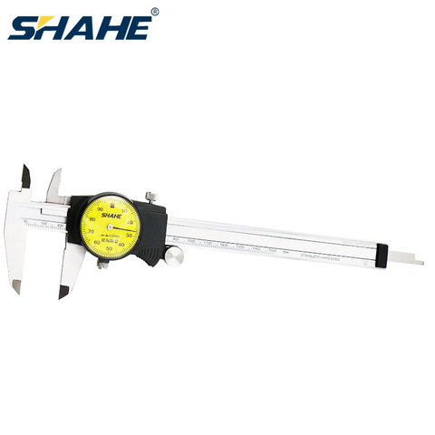 SHAHE HIgh Precision Dial Caliper 0-150 mm/0.01mm Double Shock-proof Stainless Steel  Dial Caliper 0.01 mm ► Photo 1/1