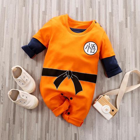 Baby Anime Costume New Born Boy Romper Babygrow Newborn Baby Clothes Infant Toddler Onesie Long Sleeve Kids Jumpsuit  Pajamas ► Photo 1/6