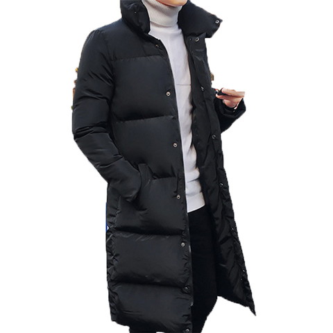 Scienwear 2022 Winter Mens Jackets Thick Plus Long Parkas Padded Coats Padding Mans Clothing Male Long Winter Jacket for Men ► Photo 1/6