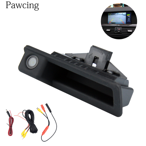 Car Reversing Rear View Camera For Bmw 3/5 Series X5 X1 X6 E39 E46 E53 E82 E88 E84 E90 E91 E92 E93 E60 E61 E70 E71 E72 ► Photo 1/6