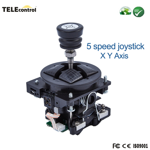 Telecontrol joystick  JM-7A41-1 for remote control 2 motions Universal direction 5-steps tower crane  remote control Joystick ► Photo 1/5