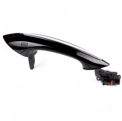 Black car Exterior Comfort Access door handle for BMW 5 7 series F01 F02 F06 F10 520d 520i 525d 528i 530d 530i ► Photo 1/4