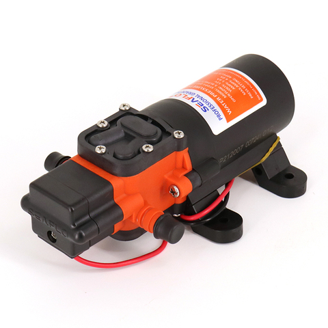 DC 12V 24V 40PSI  3.8L/Min Water High Pressure Diaphragm Self Priming Pump 48W ► Photo 1/6