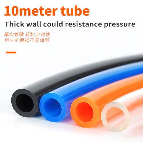 Pneumatic tube 10 meters pneumatic component OD 8mm x 5mm polyurethane air hose for air compressor hosem ► Photo 1/6