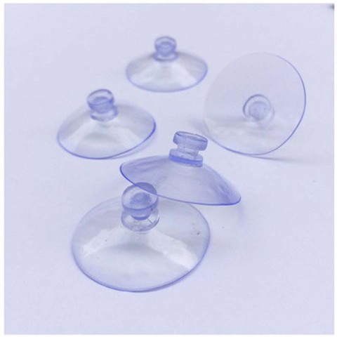 3/4/5.5cm Strong Vacuum Suckers  Suction Cups Mushroom Head  Hooks Hanger Clear Sucker For Window Decoration Wedding Car,30PCs ► Photo 1/6