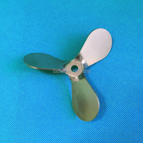 1pcs lab 304 stainless steel DIA4cm to 12cm three blade propeller three-leaf paddle for laboratory mixer equipment ► Photo 1/6