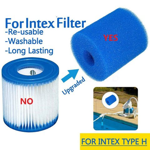 Reusable Washable Swimming Pool Filter Foam Sponge Cartridge For Type H Cleaning Replacement Outdoor Swimming Filter Foam Sponge ► Photo 1/1