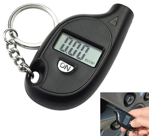 Portable Digital Car Tire Pressure Tester Motorcycle Auto Tyre Air Meter Gauge LCD Display Procession Tool 3-150 PSI Safety ► Photo 1/4