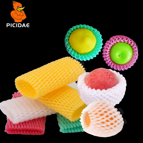 Foam Net sleeve Set Pocket Shockproof Protection Transport Packing Fruit Vegetable Strawberry Cauliflower Peach Apple Mango Kiwi ► Photo 1/6