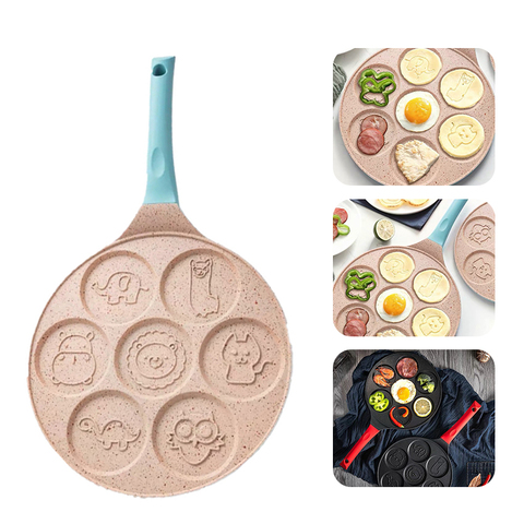 Fried Egg Burger Pan Fried Pan Stove Cooker Breakfast Pots for Kitchen Cooking Pot Tool Household Egg Cooker Gas Pans ► Photo 1/6