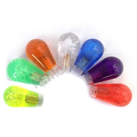 1 PCS Transparent Elliptical ball head arcade joystick top ball 5*3cm American style stick topball for sanwa joystick 10 colors ► Photo 1/4