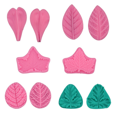 Rose Flower Petals Embossed Silicone Mold for Polymer Clay