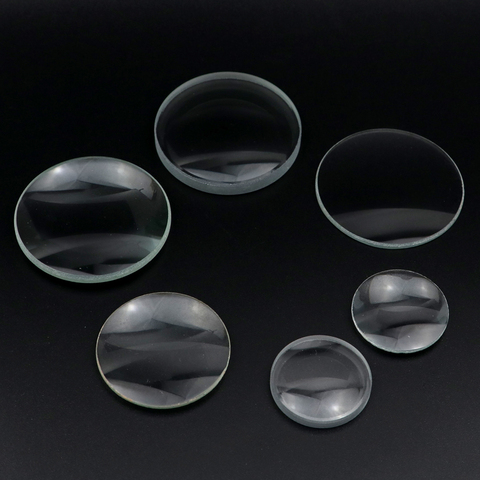 30mm 40mm 50mm Optical Glass Double Convex Concave Glass Lens Focal Length 50mm 75mm 100mm 150 mm 300mm Optics DIY Projector ► Photo 1/6