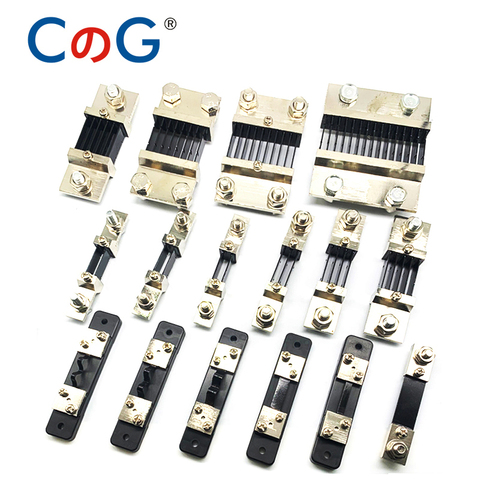 CG FL-2B Type Economic 10A 15A 20A 30A 40A 50A 75A 100A 75mV 200A 500A 750A 1000A 75mV Manganin Copper DC Current Shunt Resistor ► Photo 1/6