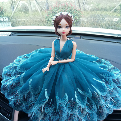 Wedding Car Decoration Interior Ornament Dolls Cute Cartoon Funny For Wedding Car Dashboard Decorations Accessories for Girl Car ► Photo 1/6