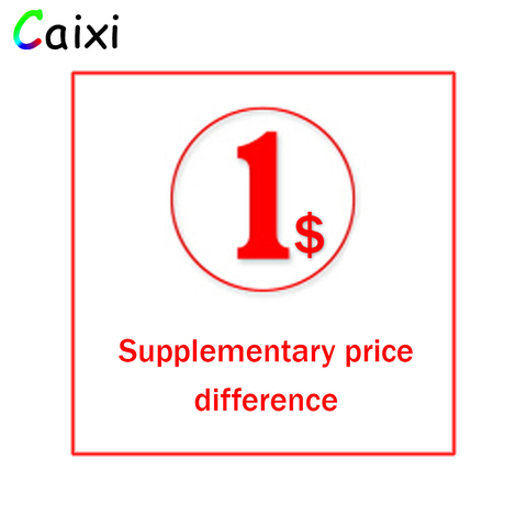 Supplement price difference Surcharge, additional costs (if 10 USD, so Pls input 10 pcs. Amounts to pay USD 10) ► Photo 1/1