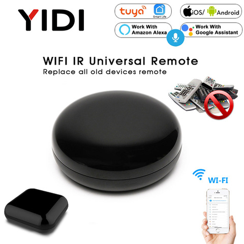 Wifi Smart IR Remote Control Hub UFO-R1 Infrared Universal Smart Life Tuya APP One for All Control TV Voice Timming Control ► Photo 1/6