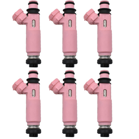 NEW 6pcs/lot 195500-4140 1955004140 INJECTOR for PAJERO SPORT 6G72 3.0 V6 ► Photo 1/6