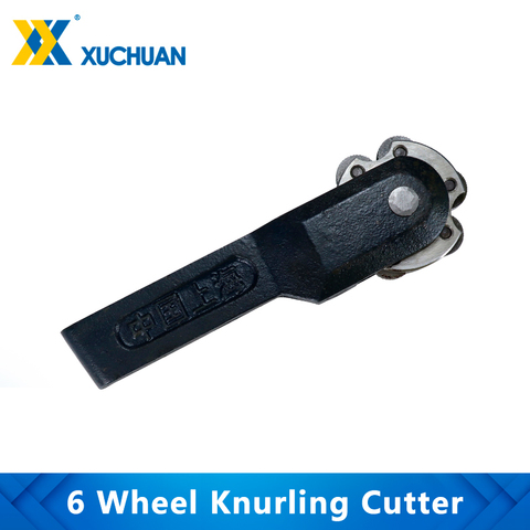 6 Wheel Knurling Cutter Linear Pitch Knurl Lathe Cutter Gear Shaper Cutter Steel Lathe Tool 6 Head Knurl Wheel Lathe Cutter ► Photo 1/6