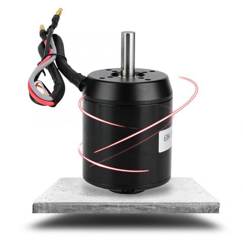 6384 120KV BLDC Outrunner Brushless Twist Throttle Sensored telecontrol Motor for Electric Balancing Scooter Skateboard ► Photo 1/6