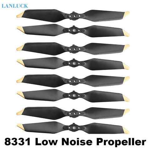8 Pieces Replacement 8331 Low Noise Propeller for DJI MAVIC PRO Platinum Drone Spare Parts Props Folding Blade Accessories Wing ► Photo 1/6