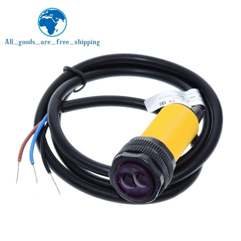 Smart Car Robot E18-D80NK Infrared Obstacle Avoidance Photoelectric Sensor Proximity Switch 3-80cm Detection Range Adjustable ► Photo 1/6