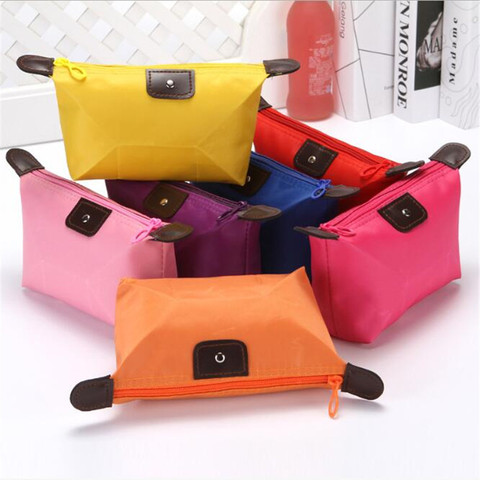 Girl Travel Toiletry Make Up Cosmetic pouch bag Clutch Handbag Purses Case Cosmetic Bag for Cosmetics Makeup Bag Organizer ► Photo 1/6
