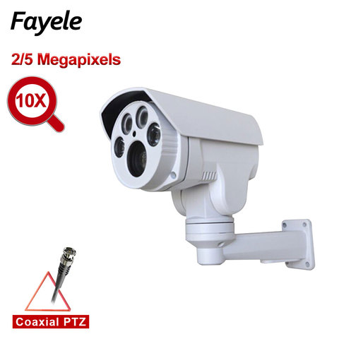 CCTV Security 2MP 5MP AHD Bullet PTZ Camera TVI CVI CVBS 4in1 Pan Tilt 10X Zoom IP66 Waterproof UTC RS485 PTC Control IR 60M ► Photo 1/6