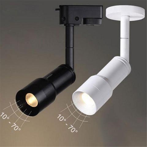 Modern Stepless zoom led track light 3W 5W 7W unlimited focus ceiling spotlights 3000K 4000K 5000K warm white natural white pure ► Photo 1/6