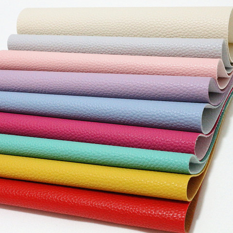 21cm*29cm A4 size 1.0MM Litchi PU Leather Faux Lichee PU Leather Sheet Fabric DIY crafts ► Photo 1/6