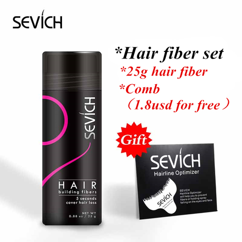 Sevich Hair Growth Powder Hair Building Fiber in Hair Loss Products Thickening Wig Hair Fiber Salon Beauty  Concealer Care ► Photo 1/6