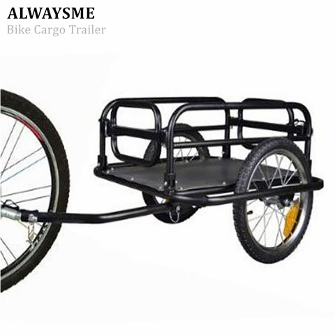 ALWAYSME Foldable Bicycle Cycle Bike Cargo Trailer for Camping Tent Luggage Carry Transport Load 150lbs ► Photo 1/1