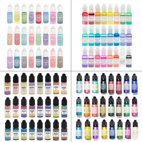 24 Pcs/set Crystal Epoxy Pigment UV Resin Dye DIY Jewelry Art Crafts Colorant B85D ► Photo 1/6