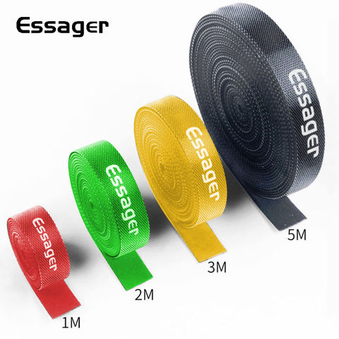 Essager Cable Organizer Wire Winder Clip Earphone Mouse Holder Charger Cord Protector Management For iPhone USB Cable Protection ► Photo 1/6