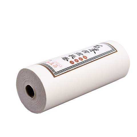 Half-ripe Xuan Paper Chinese Painting Raw Rice Paper 100m Calligraphy Half-Ripe Roll Xuan Papers Painting Wtrting Supply ► Photo 1/5