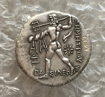 Type:#32 Greek COINS  Irregular size ► Photo 1/2