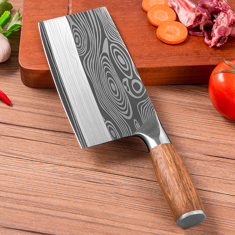 Free Shipping Shibazi Professional Chef Slicing Cooking Knife Advanced  Compound Alloy Steel Mulberry Knife Kitchen Cutting Tool