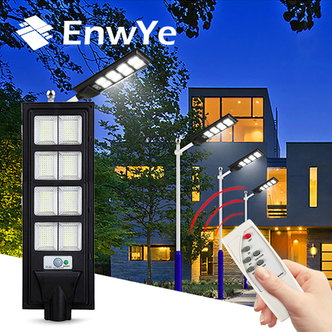 LED Solar Lamp Wall Street Light Super Bright Radar PIR Motion Sensor Security Lamp for Outdoor Garden ► Photo 1/6